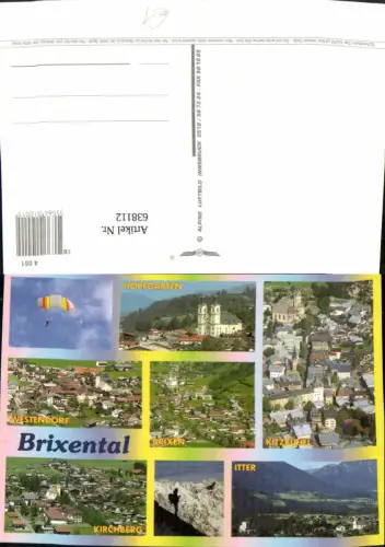 638112,Mehrbild Ak Brixental Hopfgarten Kitzbühel Kirchberg