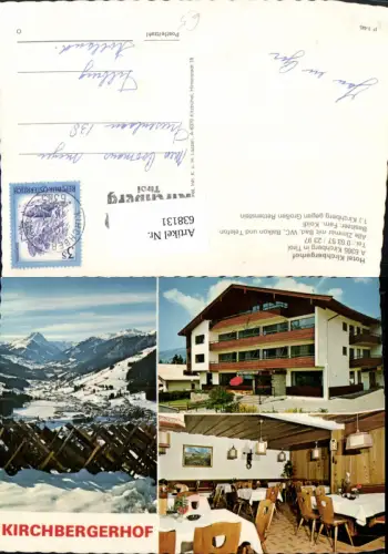 638131,Mehrbild Ak Kirchberg i. Tirol Hotel Kirchbergerhof