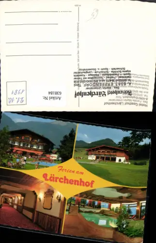 638184,Mehrbild Ak Kirchdorf in Tirol Erpfendorf Hotel Gasthof Lärchenhof