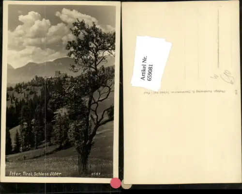 659081,Foto Ak Itter Tirol Schloss Itter