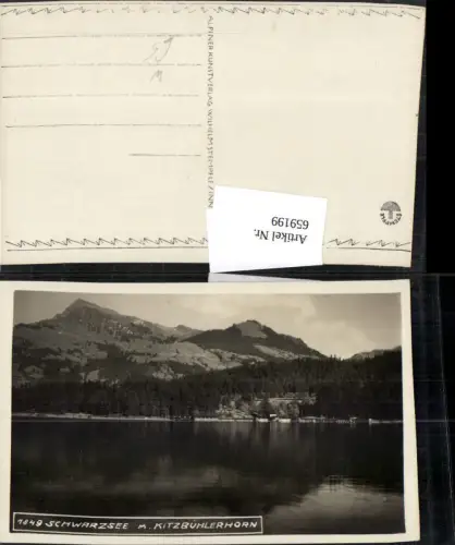 659199,Schwarzsee m. Kitzbühlerhorn Kitzbühel