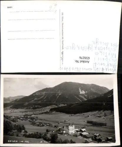 659276,Foto Ak Brixen im Tal Kirche Brixen im Thale pub Ad. Künz 1355