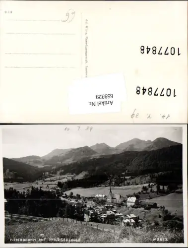 659329,Foto Ak Fieberbrunn m. Wildseeloder