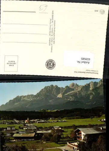 659585,Oberndorf in Tirol mit Wildem Kaiser