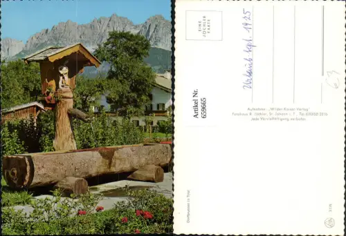 659665,Dorfbrunnen i. Tirol St Johann i. Tirol