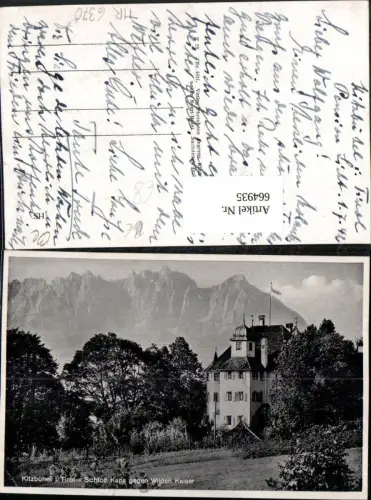 664935,Kitzbühel Schloss Kaps geg. Wilden Kaiser