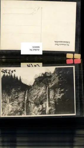 666935,Foto Ak St Johann i. Tirol Schleierwasserfälle