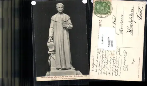 668050,St. Johann in Tirol Dekan Matthias Wishofer Denkmal
