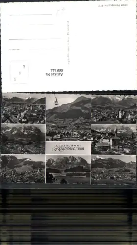 668144,Mehrbild Ak Kitzbühel Ansicht Seilbahn