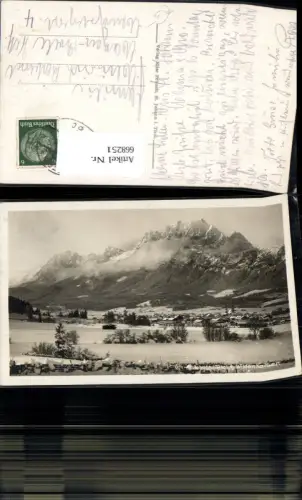668251,St Johann i. Tirol m. Wilden Kaiser im Winter