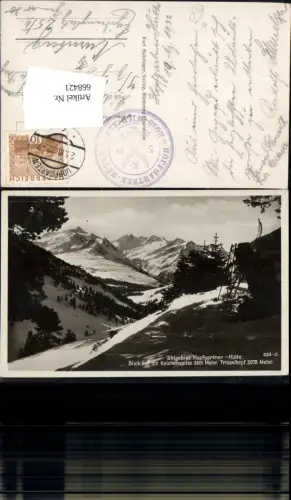 668421,Foto Ak Hopfgarten im Brixental Hopfgartner Hütte Neue Bamberger Hütte