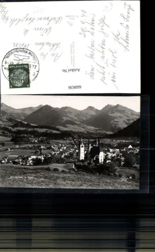 668636,Foto Ak Kitzbühel Ansicht m. Kirche
