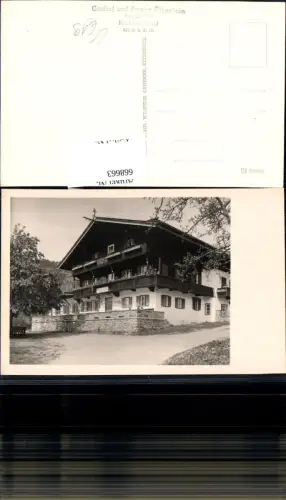 668663,Seltene Foto Ak Kitzbühel Gasthof Pension Eichenheim