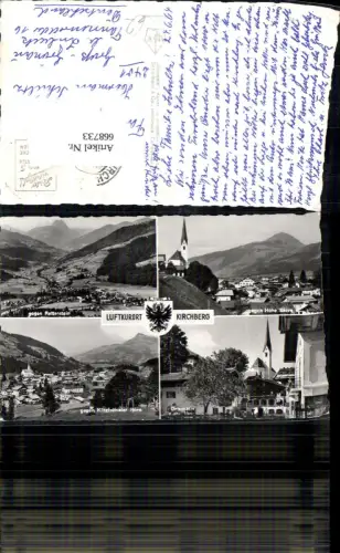668733,Mehrbild Ak Kirchberg i. Tirol geg. Rettenstein Hohe Salve Ortsmotiv