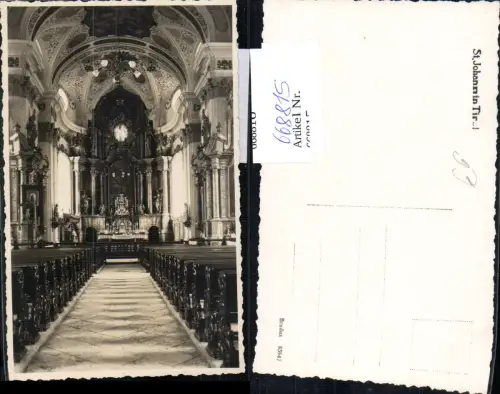 668815,Foto Ak St Johann i. Tirol Inneres Kirche
