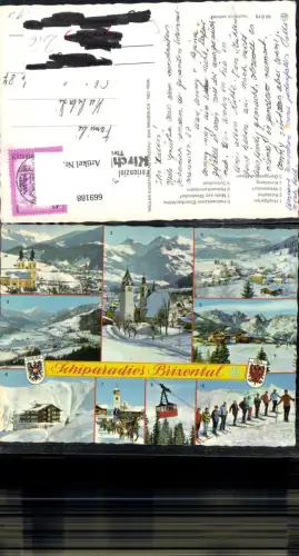 669188,Mehrbild Ak Brixental Hopfgarten Kitzbühel Westendorf Wintersport