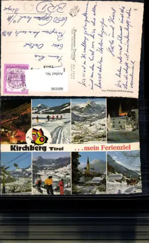 669198,Mehrbild Ak Kirchberg in Tirol Wintersport