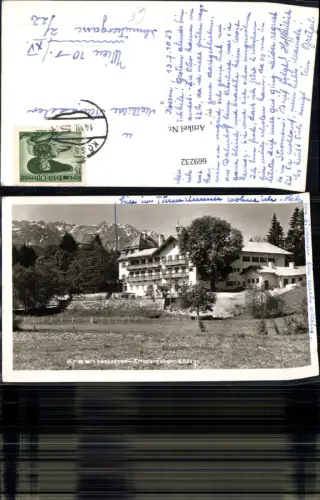 669232,Foto Ak Krankenkassen Erholungsheim Kössen