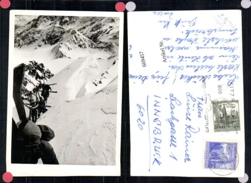 669457,seltene Foto-AK Tourengeher Bergsteiger Kletterer Kitzbühel