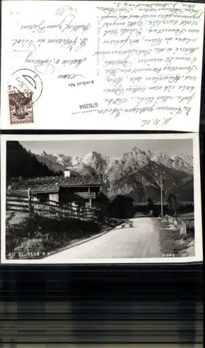 670204,Foto Ak Sankt Jakob in Haus pub Ad. Künz 3002