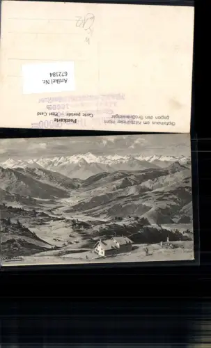 672184,tolle Künstler AK F. Kulstrunk Kitzbühel Kitzbühler Horn geg. Großvenediger Neunkirchen