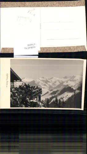 676096,Foto-AK Kitzbühel Hahnenkamm Hütte
