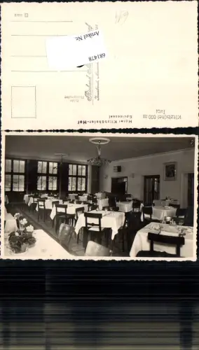 681478 tolle Foto-AK Kitzbühel in Tirol Hotel Kitzbühler-Hof Speisesaal