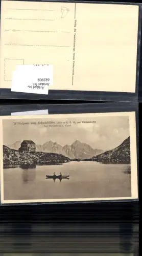 683908 Wildalpsee Schutzhütte Wildseeloder Fieberbrunn