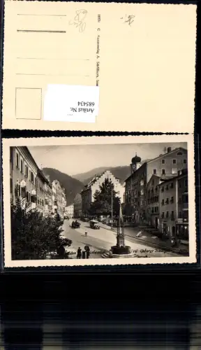 685434 Kitzbühel in Tirol Unterer Stadtplatz Bus Autobus Postbus