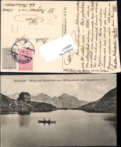 689817 Wildalpsee Schutzhütte am Wildseeloder Fieberbrunn