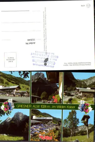713544 Wilde Kaiser Tirol Griesner Alm Kirchdorf