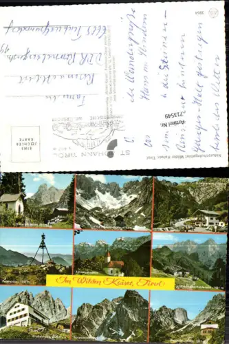 713549 Wilde Kaiser Tirol Ellmau Ehrwald