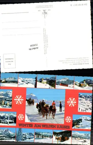 713550 Wilde Kaiser Tirol Ellmau Ehrwald