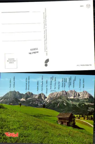 713553 Wilde Kaiser Tirol Ellmau Ehrwald