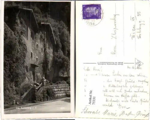 75331,Partie aus Rattenberg in Tirol 1942 pub KTV 6339