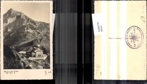 80516,Kaisergebirge Stripsenjochhütte Kufstein Kirchdorf i. Tirol