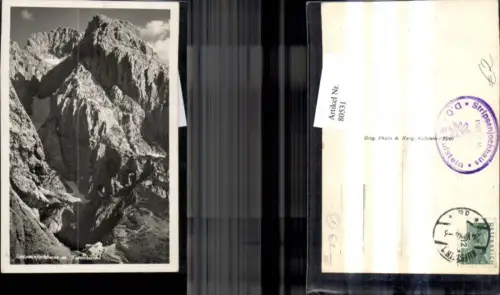 80531,Kaisergebirge Stripsenjochhaus m. Totenkirchl Kufstein Kirchdorf i. Tirol