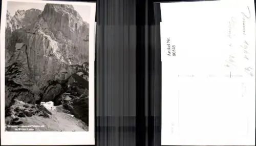 80545,Foto Ak Kaisergebirge Stripsenjochhaus m. Totenkirchl Kufstein Kirchdorf i. Tirol