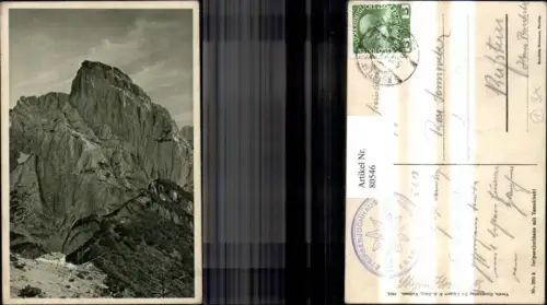 80546,Kaisergebirge Stripsenjochhaus m. Totenkirchl Kufstein Kirchdorf i. Tirol