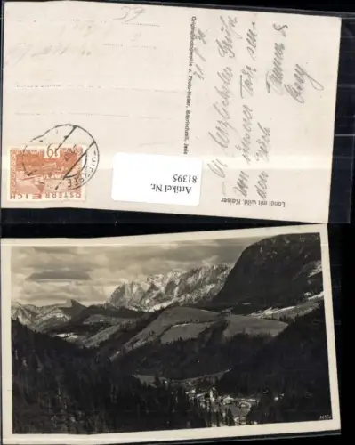 81395,Landl m. Wilden Kaiser 1930