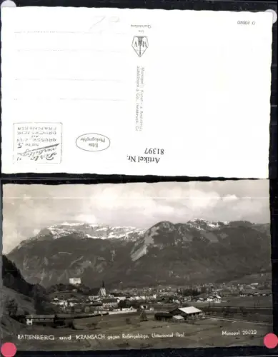 81397,Rattenberg u. Kramsach Unterinntal Totale