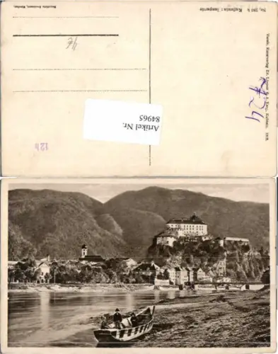 84965,Kufstein Innpartie m. Boot 1912 Lipppott