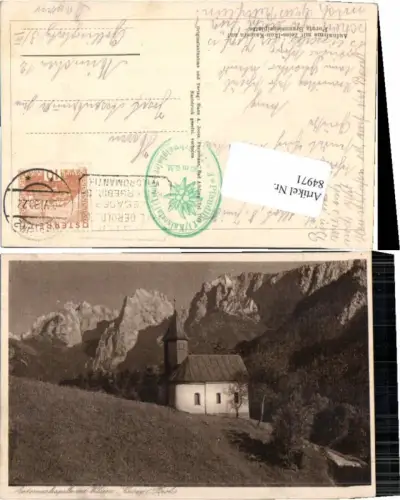 84971,Kufstein Kaisergebirge Antoniuskapelle