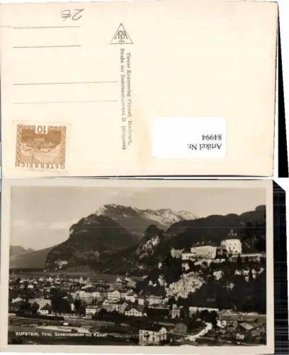 84994,Kufstein m. Kaiser Bahnhof pub KTV 752