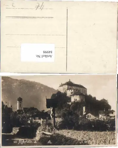 84998,FotoAK Kufstein Partie im Ort Detailansicht 1925