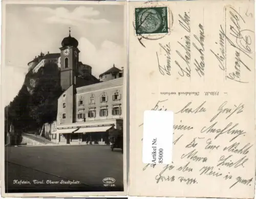 85000,Kufstein Oberer Stadtplatz 1930