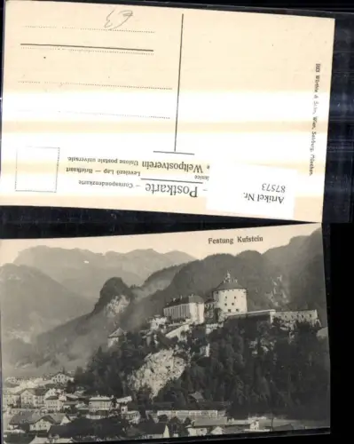 87573,Kufstein m. Festung Geroldseck