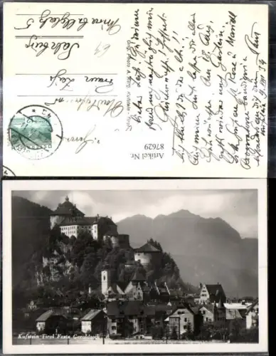 87629,Foto Ak Kufstein Feste Geroldseck