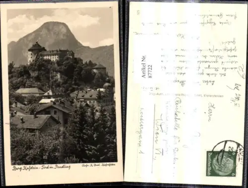 87722,Kufstein Burg Festung m. Pendling