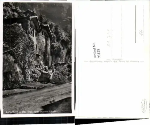 93128,Rattenberg am Inn Tirol nagelschmiedhäuser